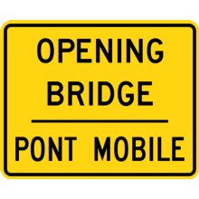 OPENING BRIDGE / Pont mobile Tab